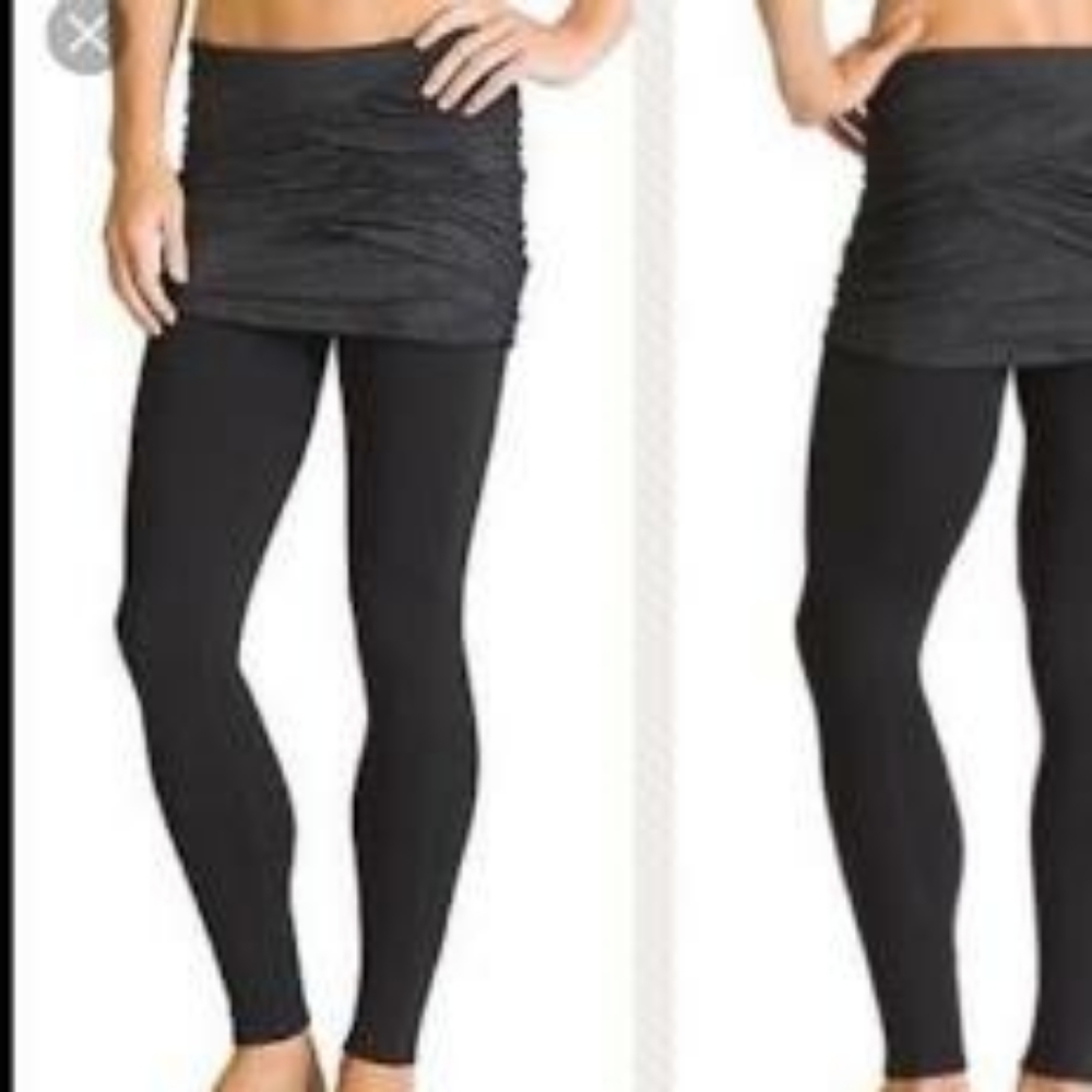 ATHLETA Yin-Yang Skirted Leggings